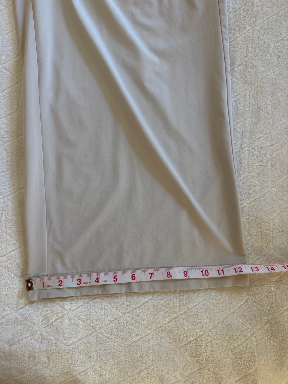 Athleta Brooklyn Wide Leg Crop Pant Color Stone Stretch Trouser plus size 12 - Picture 12 of 12